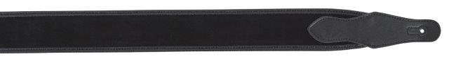 2 6/8 INCH GTR STRAP SUEDE LEATHER BLACK