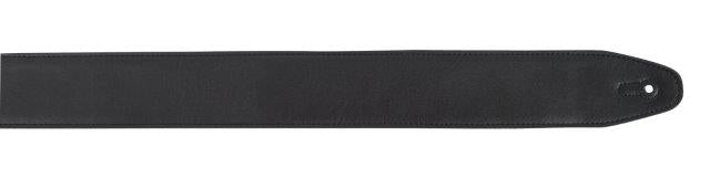 2 1/2 INCH GTR STRAP GRAIN LEATHER BLK W/PADDING