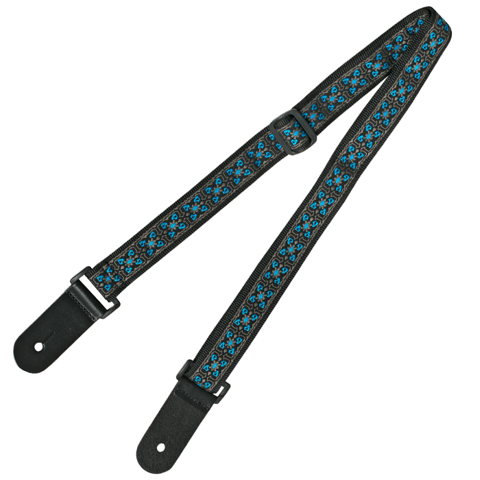 XTR JACQUARD UKE STRAP BL