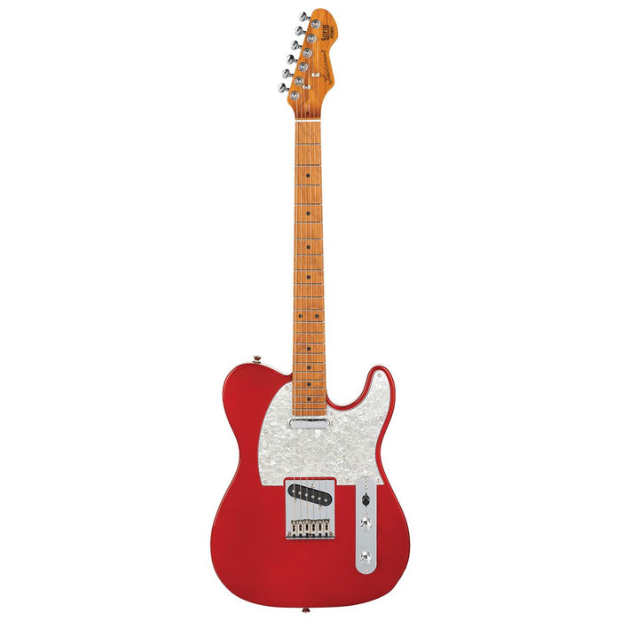 Sceptre Arlington Std Red Single Cutaway Candy Apple Red2SC w Maple Board by Levinson