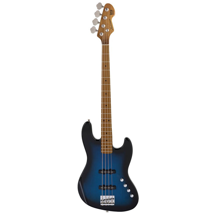 Sceptre Desoto Dlx Blue Bass Electric Bass Ocean BlueMaple Board by Levinson