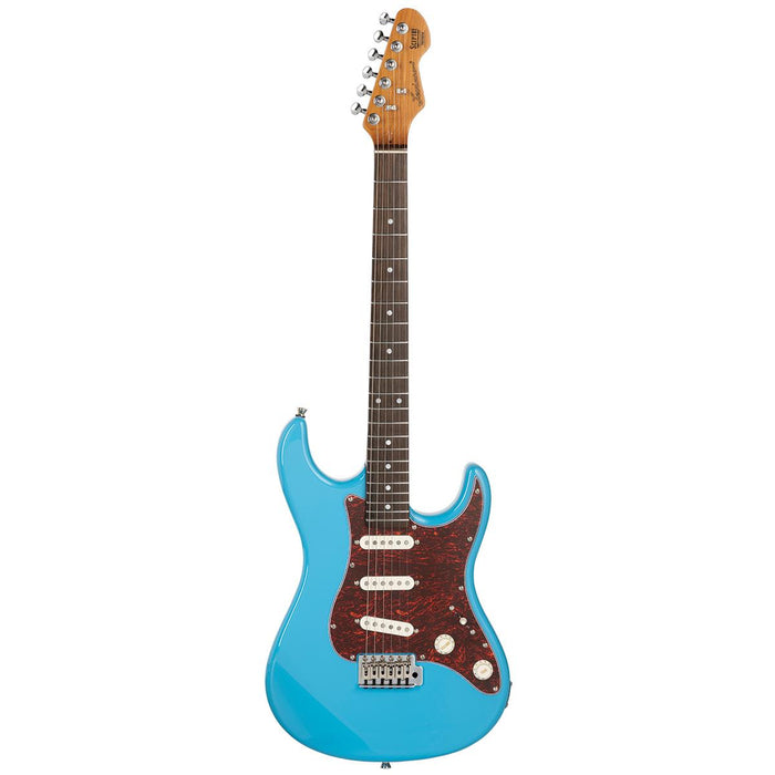 Sceptre Ventana Std Blue Double Cutaway Sonic Blue3SC w Walnut Board by Levinson