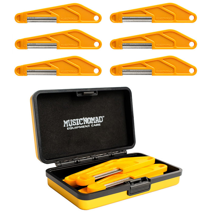 MUSIC NOMAD 13-56 NUT FILE SET 6PCE