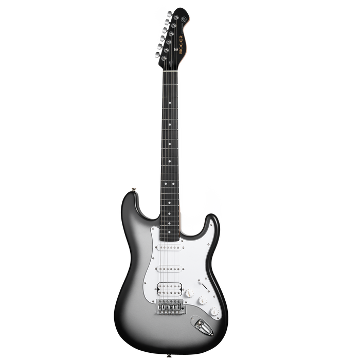 MOOER MSC12 ELECTRIC GUITAR (IRON SILVER)