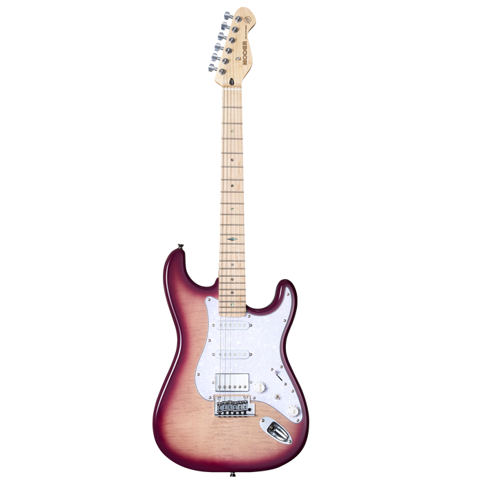 MOOER MSC30 ELECTRIC GUITAR (ROSE PURPLE)