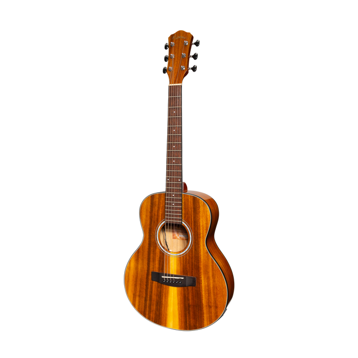 Martinez '51 Series' Acoustic-Electric Short Scale Guitar Koa (Gloss)