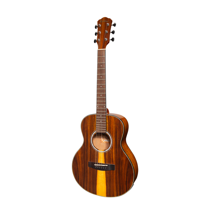 Martinez '51 Series' Acoustic-Electric Short Scale Guitar Teakwood (Gloss)