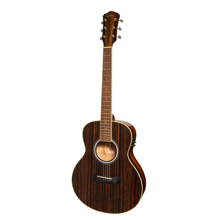 Martinez '51 Series' Left Handed Acoustic-Electric Short Scale Guitar Amara (Gloss)