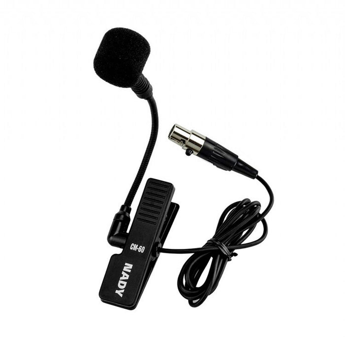 Nady CM-60 Clip-on Miniature Condenser Microphone W/ XLR