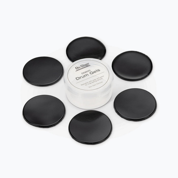 ONSTAGE DRUM TONE GELS 6 PACK 3MM