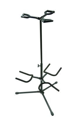 On Stage Deluxe Folding Triple Guitar Stand