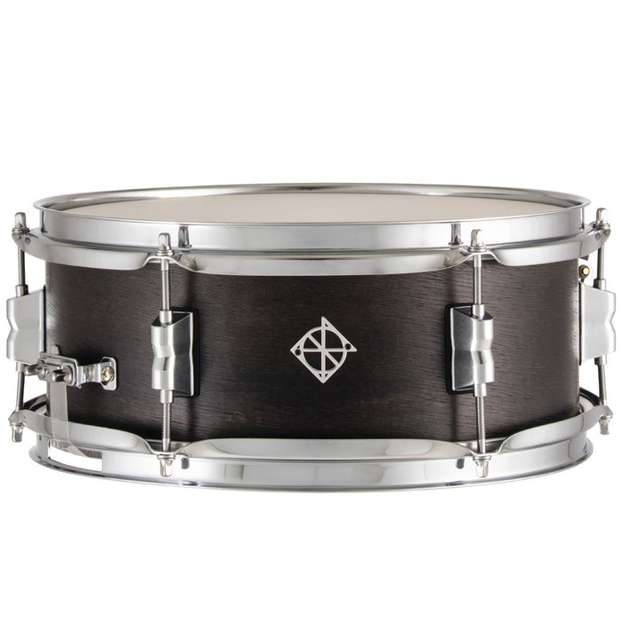 Dixon Little Roomer Series Wood Snare Drum in Black Coal Satin - 12 x 5