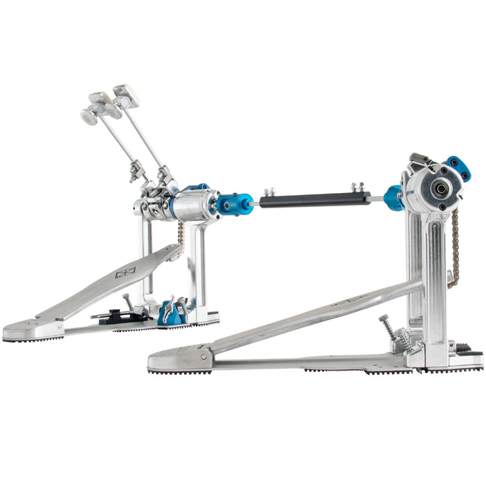 Dixon Precision Coil Series Lefty Double Chain Drive Double Bass Drum Pedal