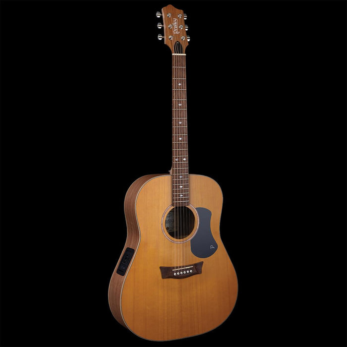 Pratley Premier Dread All Solid Maple B/S Fig VintageYellow Top electric