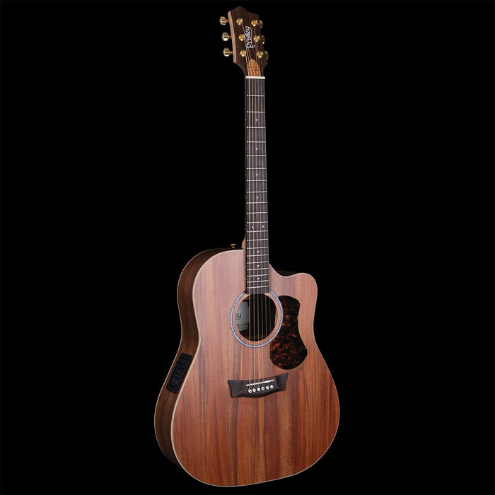 Pratley Studio Dread NT Blackwood B/S Aus Cedar Top cutaway