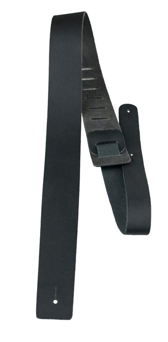 Perris 2" Basic Leather Guitar Strap in Black
