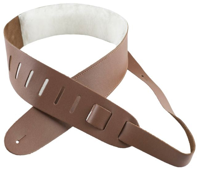PERRIS 2.5 INCH LEATHER STRAP TAN