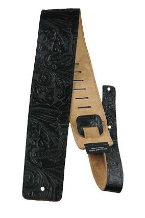 PERRIS 3.5 INCH STRAP BLACK FLOWER