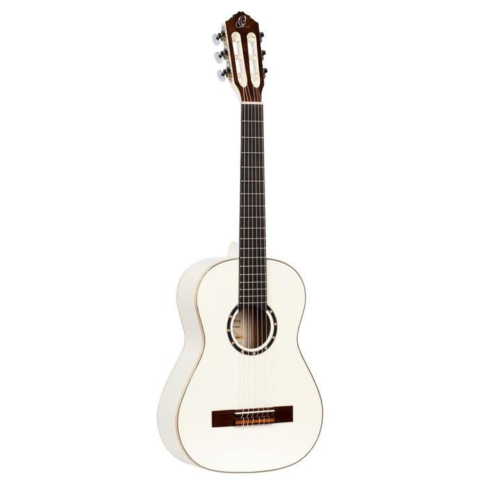 ORTEGA Family Series 1/2 Classical Guitar 6 String - White + Gigbag