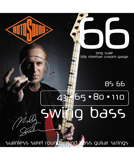 Rotosound BS66 Billy Sheehan Custom String Set