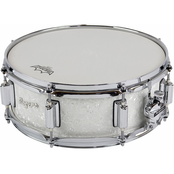 Rogers PowerTone Series Wood Shell Snare Drum in White Marine Pearl - 14 x 5