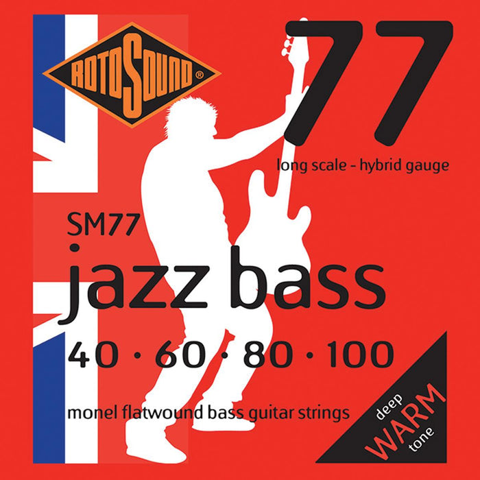 Rotosound RSM77 Jazz Bass 77 hybrid long scale 40 - 100 Monel