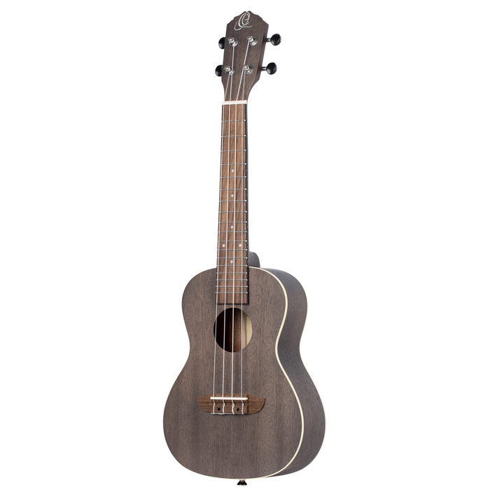 ORTEGA Earth Series Concert Ukulele 4 String Lefty - Okoume Coal Black