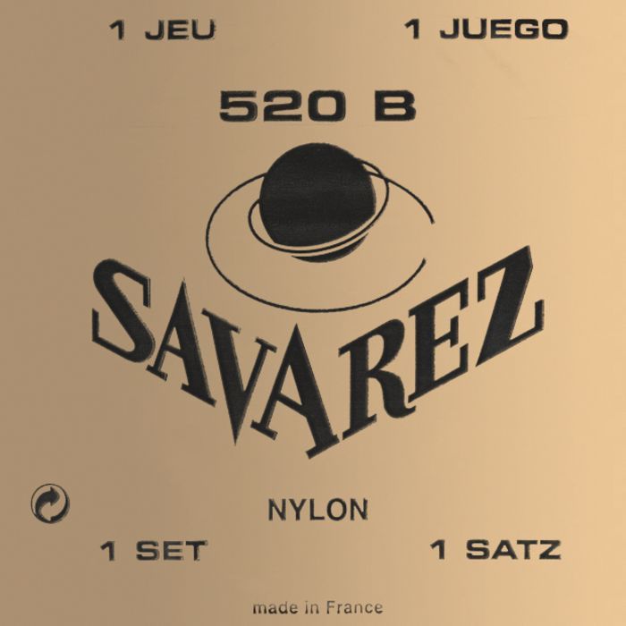 Savarez 520B Traditional Low Tension Classical Guitar String Set