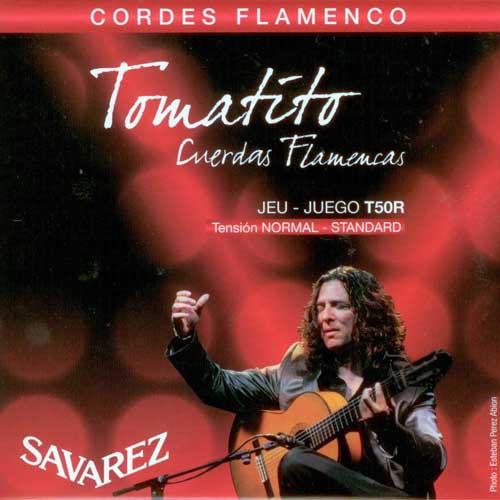 Savarez T50R Tomatito Normal Tension Flamenco Classical Guitar String Set
