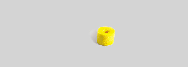 FOAM SLEEVES YELLOW Q/P010