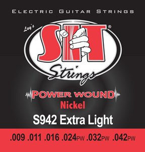 SIT Power Wound Extra Light Electric Guitar String Set (9-42)