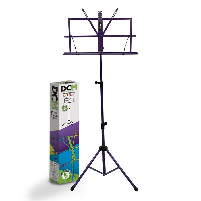 DCM BS01-PU Music Stand Purple inc Carry  Bag