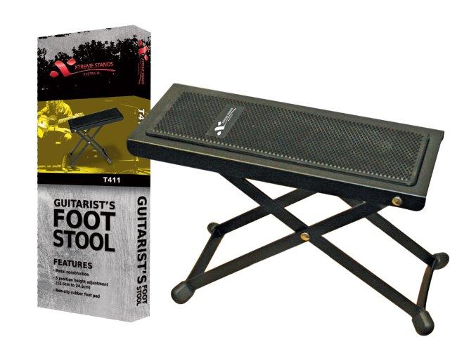 GTR FOOTSTOOL BLACK HEIGHT ADJ FULL COLOR BOX