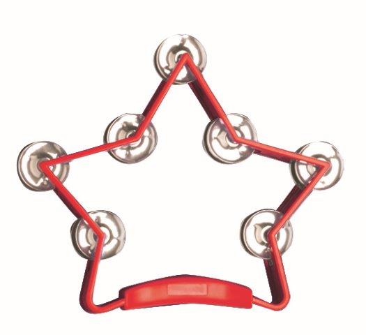 STAR TAMBOURINE RED