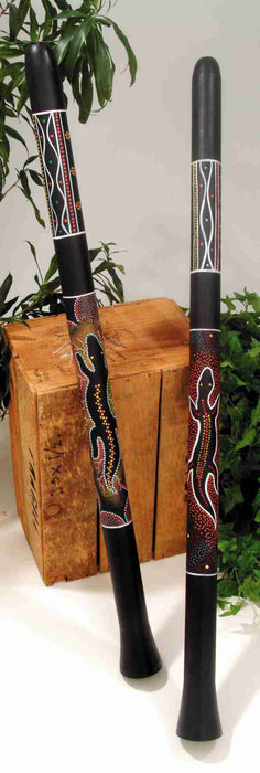 DIDGERIDOO BLACK W/ART SML