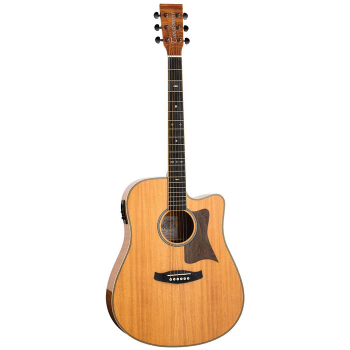 Tanglewood TRDCEFMH Reunion Dread C/E Flamed Mahogany