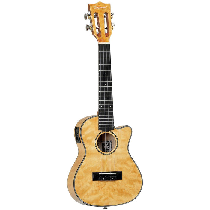 Tanglewood TWT29E Tiare Concert Uke HoneyGloss W/PU +Padded Bag