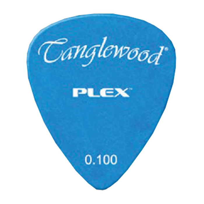 Tanglewood TWPP5 Plex Picks Pack of 12 .100 Blue