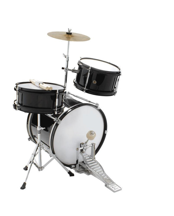 DRUM KIT JUNIOR 3 PCE 12 INCH BD BLACK