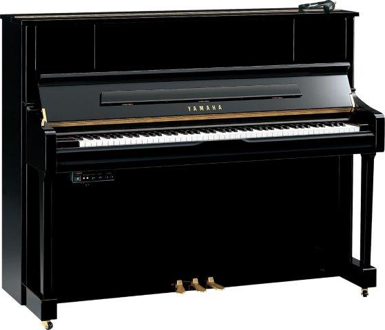 YAMAHA U1J SILENT UPRIGHT PIANO POLISHED EBONY 121CM