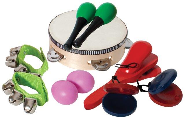 6 PCE PERCUSSION SET W/BAG