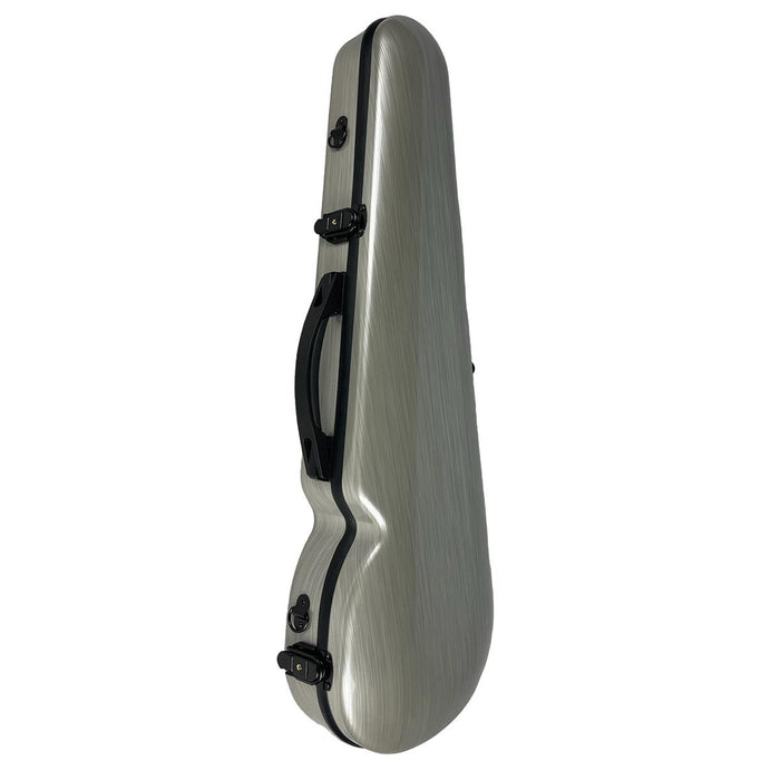 Vivo Polycarbonate Shaped Viola Case 15.5inch Brush Silver