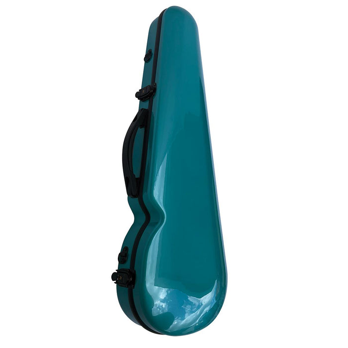 Vivo Polycarbonate Shaped  Violin Case 3/4 Teal Green