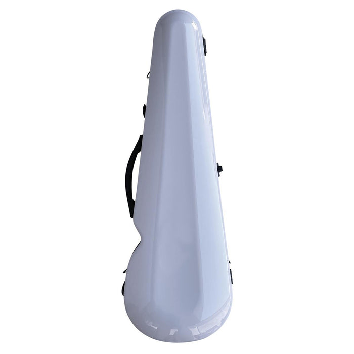Vivo V203-34WH Polycarbonate Shaped Case to suit 3/4 Violin / 13 inch Viola - White