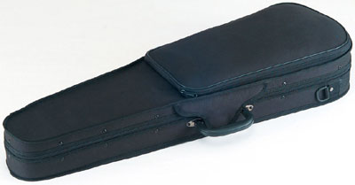 Carlo Giordano Semi-Hard Shaped 3/4 Size Violin Case in Black