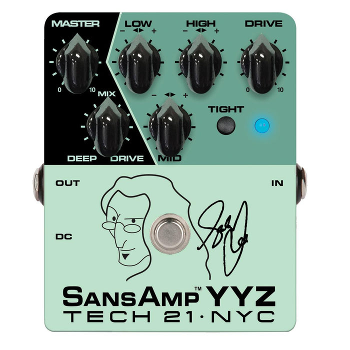 TECH 21 Sansamp YYZ Geddy Lee Signature Pedal