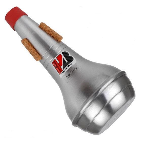 FLUGELHORN MUTE STRAIGHT ALUM STONELINED