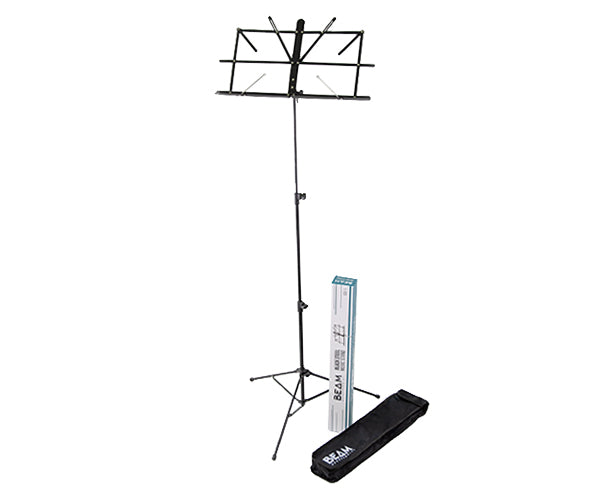 BEAM MUSIC STAND-BLACK IN BAG BM1 — Music Man Australia