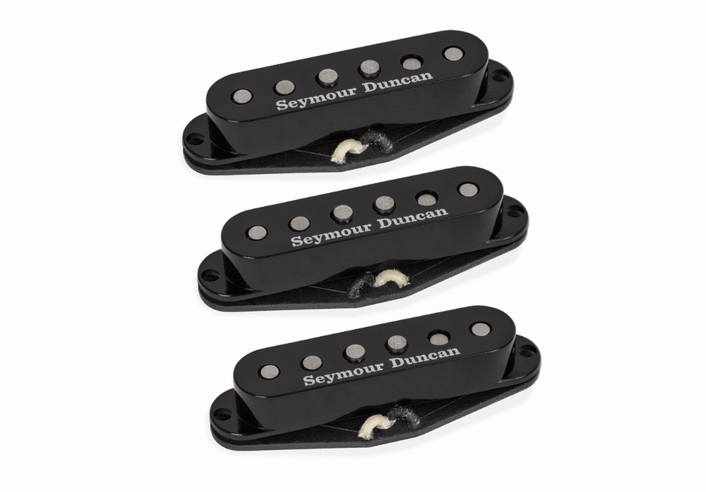 Seymour Duncan Set, Scooped Strat Black