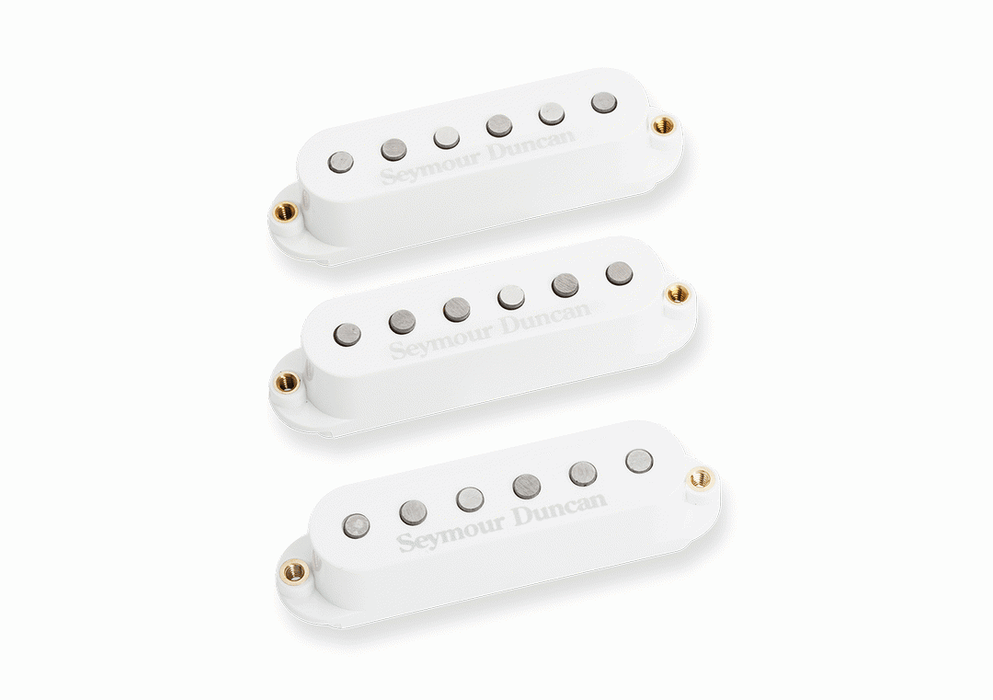 Seymour Duncan Set STK S4 White Cover